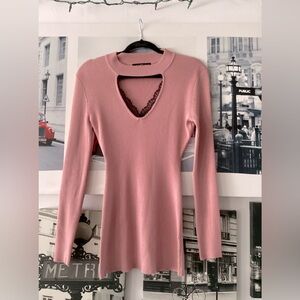 Open Neck Sweater